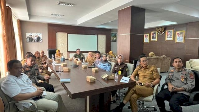 Pemkab Sidrap mengikuti Rapat Koordinasi Pengendalian Inflasi Daerah dan Evaluasi Program Nasional 3 Juta Rumah.