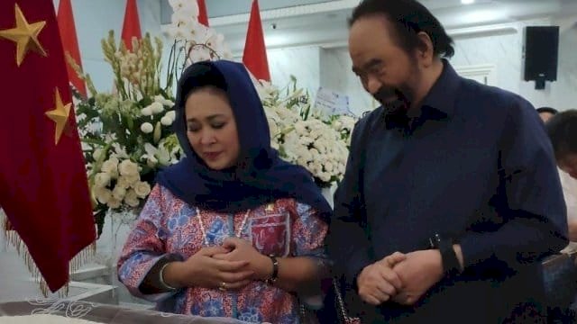 Titiek Soeharto dan Surya Paloh.