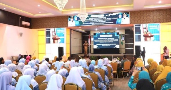 Tasming Hamid Dorong Gerakan Literasi dan Posyandu sebagai Upaya Wujudkan Generasi Sehat dan Cerdas