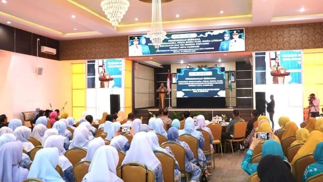 Tasming Hamid Dorong Gerakan Literasi dan Posyandu sebagai Upaya Wujudkan Generasi Sehat dan Cerdas.