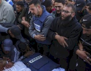 Jurnalis yang Dibunuh Israel di Gaza Jadi 240, Lampaui Angka Perang Dunia