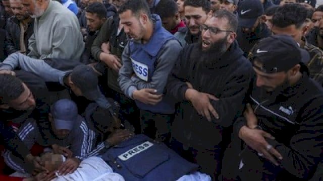 Jurnalis yang Dibunuh Israel di Gaza Jadi 240, Lampaui Angka Perang Dunia