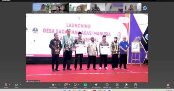 Dua Desa Sulsel Resmi Dinobatkan Desa Sadar HAM