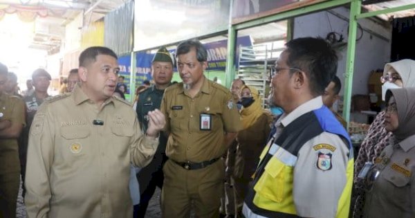 Munafri Pastikan Harga Pangan Terkendali di Pasar Makassar