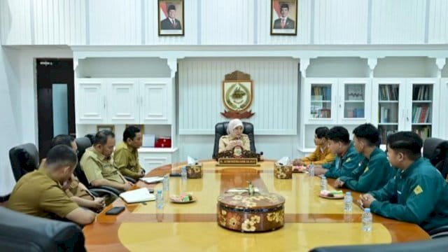 Aliyah Mustika Ilham Terima Audiensi Pemuda Remaja Masjid Al-Markaz.