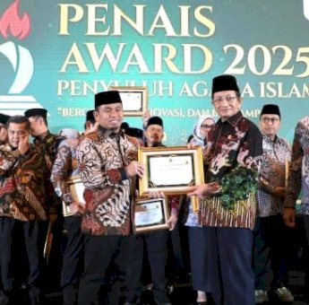 Wali Kota Parepare Tasming Hamid Raih Penghargaan PENAIS Award 2025 dari Kementerian Agama