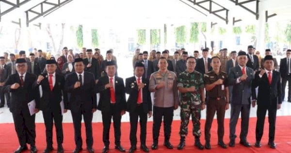 Bupati Syaharuddin Lantik Empat Kepala OPD Pemkab Sidrap, Tekankan Kinerja Demi Kemajuan Daerah