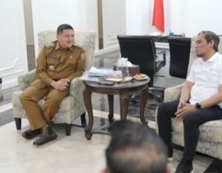 Bahas Raker hingga Peresmian Kantor Baru, PWI Sulsel Temui Wali Kota Makassar