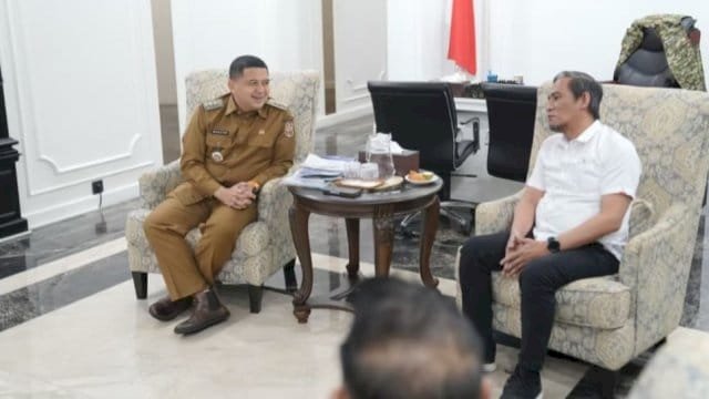 Bahas Raker hingga Peresmian Kantor Baru, PWI Sulsel Temui Wali Kota Makassar
