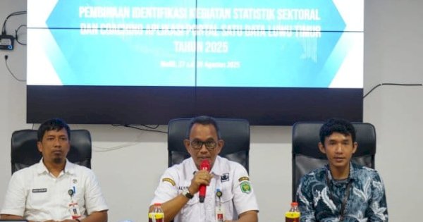 Pemkab Lutim Gelar Pembinaan Statistik Sektoral dan Coaching Portal Satu Data