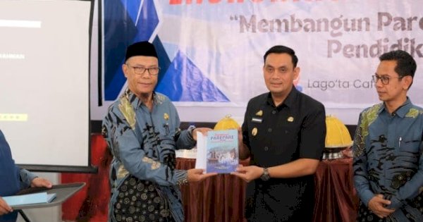 LAPEKOM Luncurkan Buku Pendidikan Karakter, Wawali Parepare Hermanto Beri Apresiasi