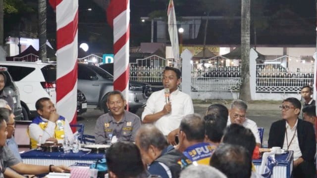 Bupati Sidrap, Syaharuddin Alrif memimpin langsung rapat Komisi Irigasi Kabupaten.
