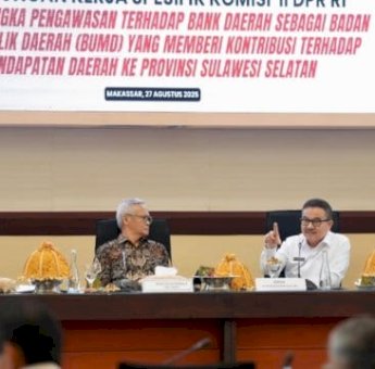 Pemprov Sulsel dan Komisi II DPR RI Bahas Masa Depan BUMD, dari Bank Sulselbar hingga Sektor Unggulan
