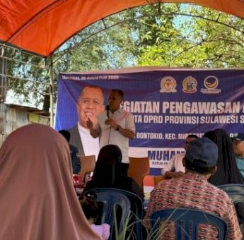 Disambut Hangat Warga Pangkep, Muhammad Sadar Tanggapi Aduan Infrastruktur