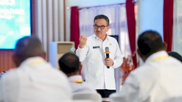 Sekretaris Daerah Provinsi Sulawesi Selatan, Jufri Rahman.