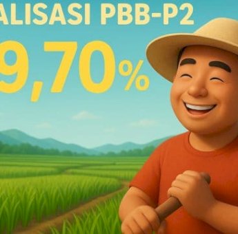 Agustus 2025, PBB-P2 Pinrang Capai 59,7%: Masyarakat Dinilai Semakin Patuh Pajak