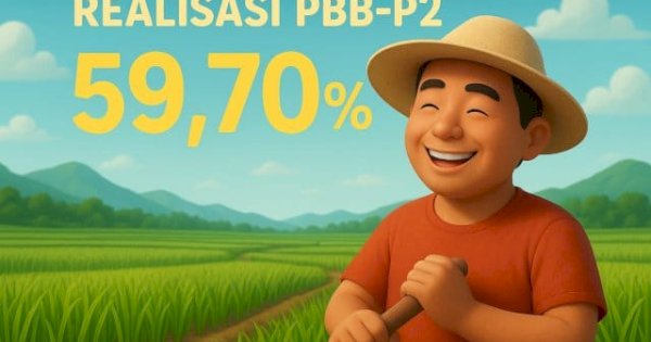 Agustus 2025, PBB-P2 Pinrang Capai 59,7%: Masyarakat Dinilai Semakin Patuh Pajak