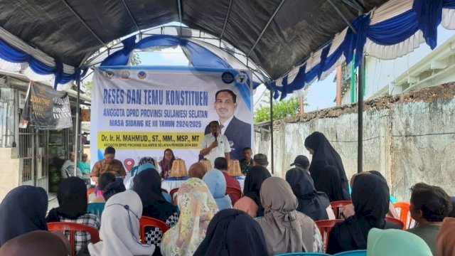 Legislator DPRD Provinsi Sulawesi Selatan dari Fraksi NasDem, Mahmud.