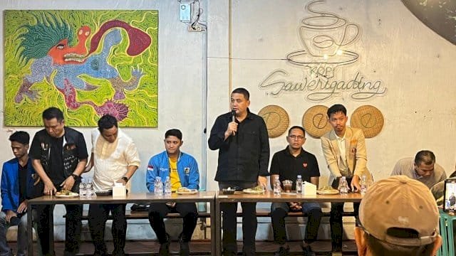 Wali Kota Makassar, Munafri Arifuddin, bersama jajaran Forkopimda.