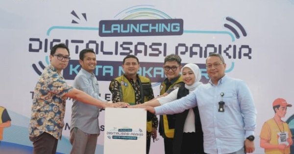 Digitalisasi Parkir Makassar Resmi Diluncurkan: 27 Jukir di 16 Titik Jadi Percontohan