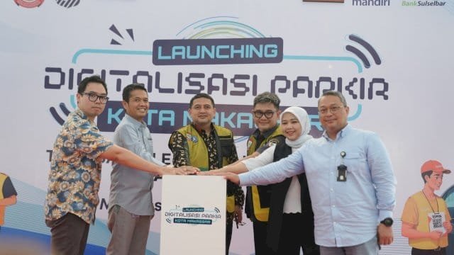 Pemerintah Kota Makassar melalui PD Parkir resmi melaunching Digitalisasi Parkir.