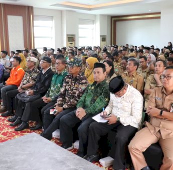 Bupati Lutim Ibas Pimpin Rapat Koordinasi Antisipasi Situasi Pasca Demonstrasi