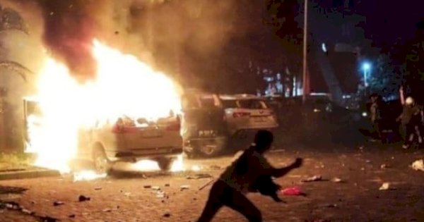 Polisi Tetapkan 11 Tersangka Kasus Kebakaran Gedung DPRD Makassar-Sulsel