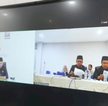 Paripurna Virtual DPRD Makassar, Wali Kota Munafri Paparkan Strategi Efisiensi APBD 2025