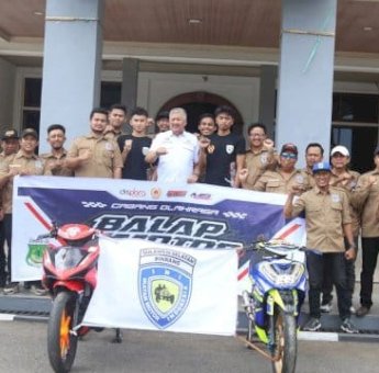Pinrang Siap Gas! Tim Balap Motor Dilepas Menuju Pra Porprov