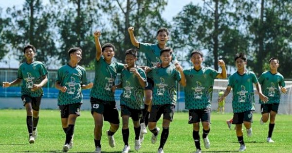 Bank Sulselbar FC Tumbangkan PS Manado 2-0 di Laga Perdana Soeratin U15 Nasional
