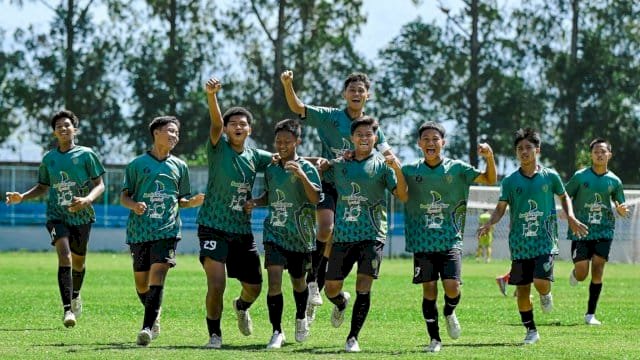 Bank Sulselbar FC Tumbangkan PS Manado 2-0 di Laga Perdana Soeratin U15 Nasional