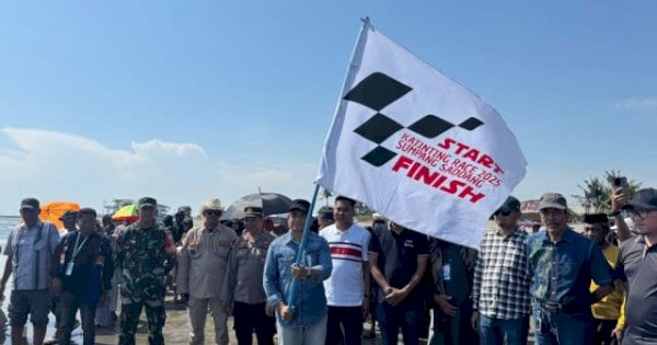 Wabup Pinrang Buka Katinting Race Sumpang Saddang 2025, Dorong Sportivitas dan Wisata Daerah