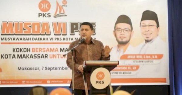 Sambut Musda PKS, Munafri: Mari Satukan Energi untuk Kesejahteraan Warga