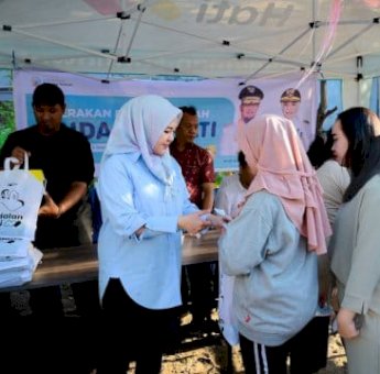 Gerakan Pangan Murah Andalan Hati di Tamalanrea Diserbu Warga, Ratusan Karung Ludes dalam Dua Jam