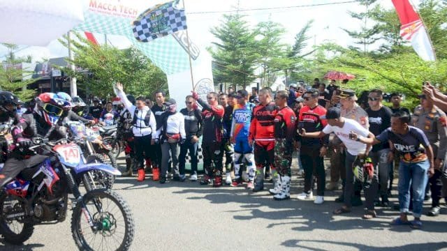Latber Jelajah Alam Sinjai Bersatu, 800 Rider Terlibat