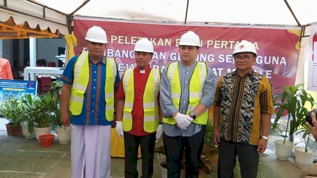 Wali Kota Makassar Tekankan Jaga Toleransi saat Peletakan Batu Pertama Gedung Jemaat Masale Nhico Nhico Senin, 08 September 2025 11:27