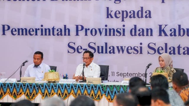 Gubernur Sulsel Sambut Mendagri Tito, Tekankan Sinergi Jaga Stabilitas Daerah