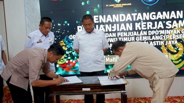 MoU Operasional Minyak Goreng, Peluang Baru untuk Kas Daerah dan UMKM Lutim
