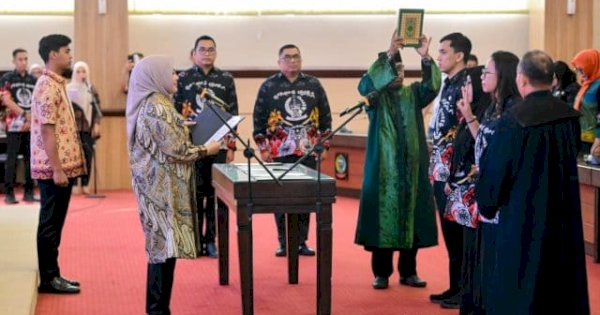 Lantik 65 Pejabat Fungsional, Fatmawati Rusdi Ingatkan ASN Sulsel Jaga Integritas dan Profesionalisme
