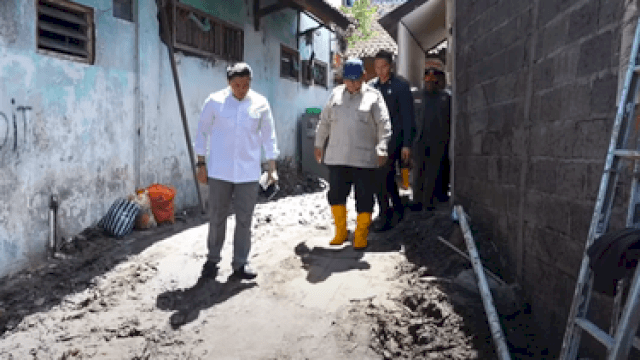 Sepulang dari Qatar dan PEA, Prabowo Langsung Jenguk Korban Banjir Bali