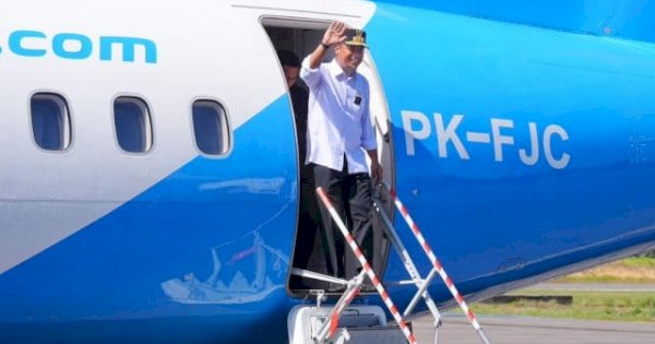 Gubernur Sulsel Launching Penerbangan Perdana Pesawat Fly Jaya Airlines Rute Makassar–Bone