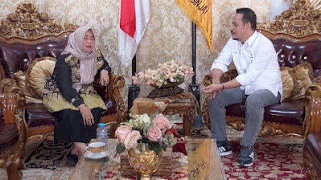 Bupati Sinjai Terima Audiensi Pimpinan Cabang Bank Sulselbar.