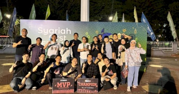 Tim Bola Basket Bank Sulselbar Raih Juara Pertama di Turnamen Basket 3×3 Regional