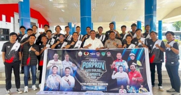 Bupati Maros Chaidir Syam Lepas Kontingen ESI ke Pra Porprov XVIII Sulsel