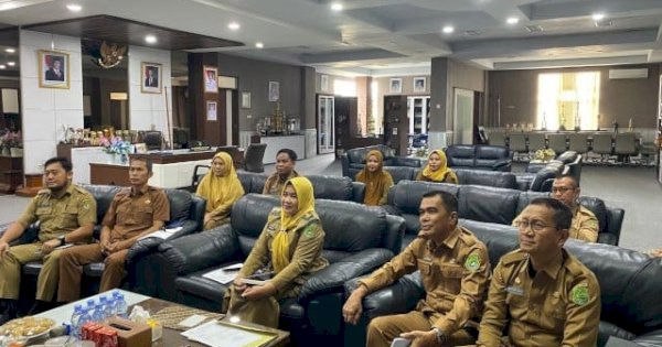 Wabup Sidrap Hadiri Pemeriksaan Kepatuhan Belanja Daerah via Zoom