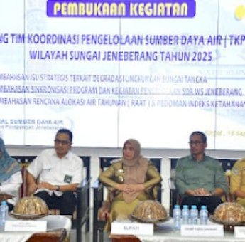Bupati Sinjai Hadiri Pembukaan Sidang TKPSDA Wilayah Sungai Jeneberang 2025