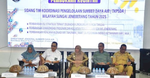 Bupati Sinjai Hadiri Pembukaan Sidang TKPSDA Wilayah Sungai Jeneberang 2025