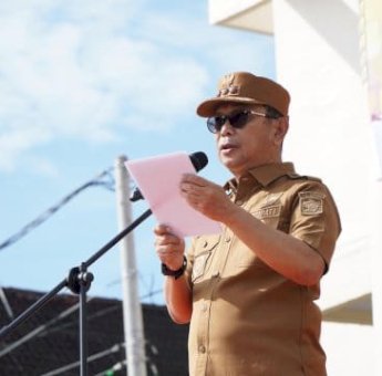 Bupati Soppeng Bacakan Sambutan Seragam Menpora di Puncak Peringatan HAORNAS 2025