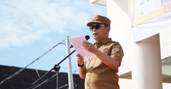 Bupati Soppeng Bacakan Sambutan Seragam Menpora di Puncak Peringatan HAORNAS 2025