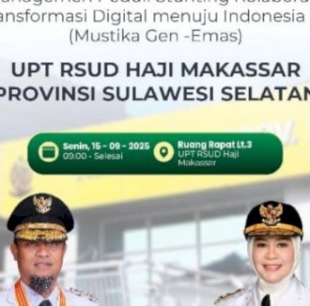 RSUD Haji Makassar Dorong Implementasi Pelaporan Stunting Digital Lewat SIMRS